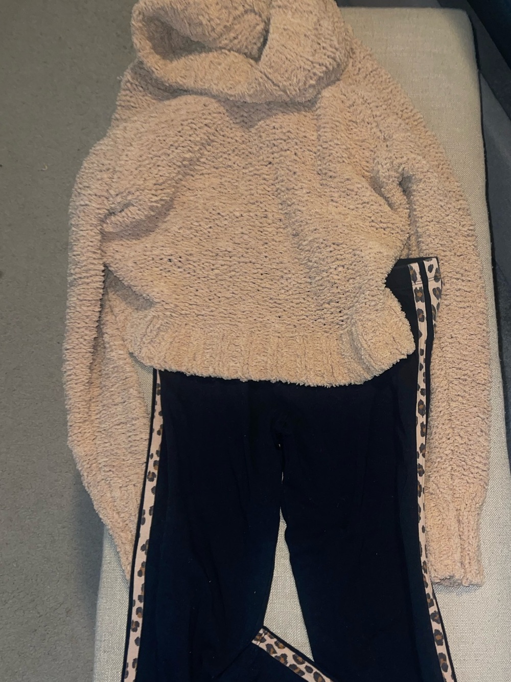 Cozy Sherpa Hoodie & SO leggings
